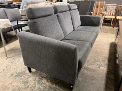 Soffa 3-sits + 2 nackstöd